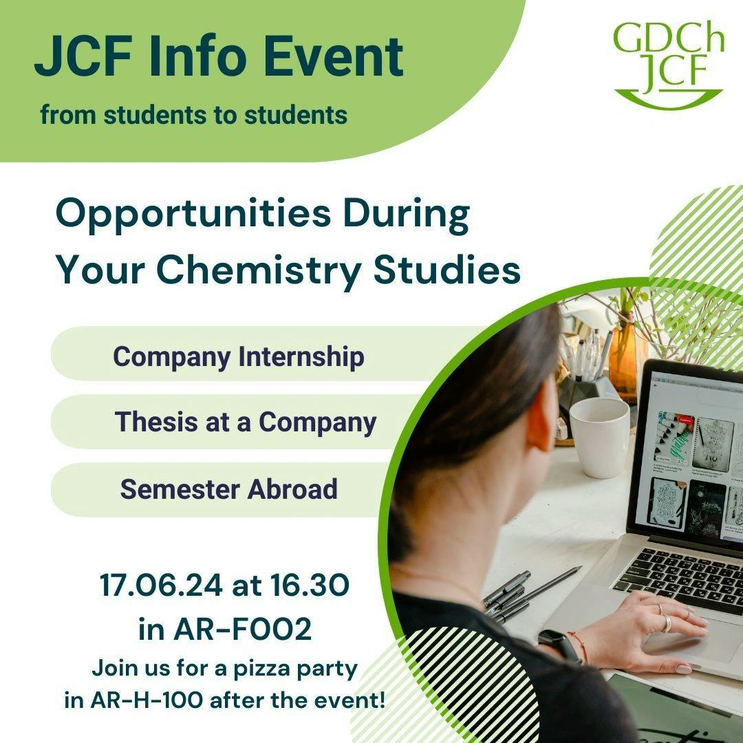 Opportunities During Your Chemistry Studies!