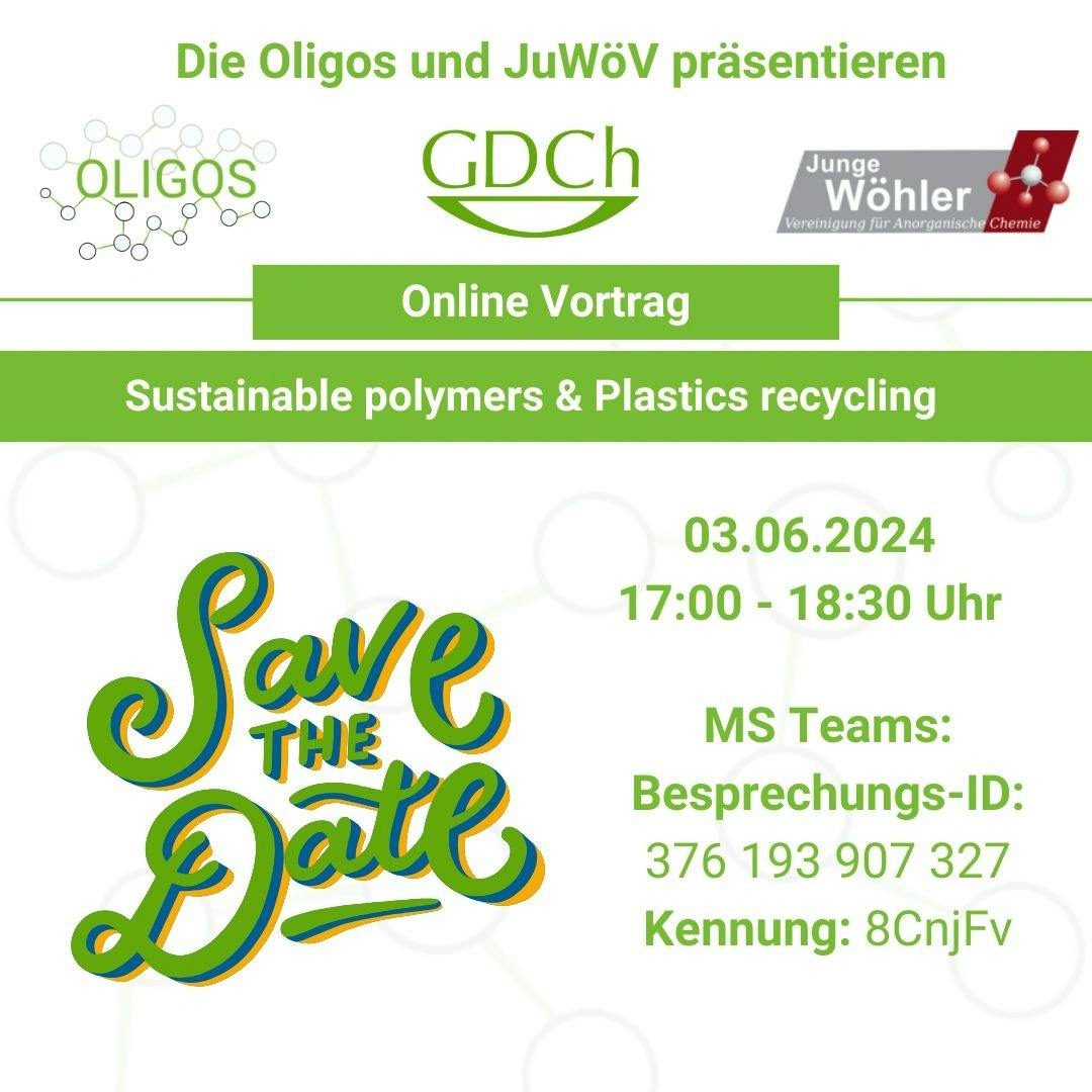 Sustainable polymers & Plastics recycling