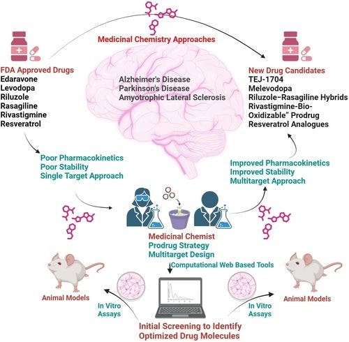 Current Small Molecule–Based Medicinal Chemistry Approaches for Neurodegeneration Therapeutics