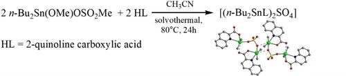 Carbon‐Sulfur Bond Cleavage in Methanesulfonate on Diorganotin Quinaldate Platform – Synthesis and Characterization of [(n‐Bu2SnL)2SO4]