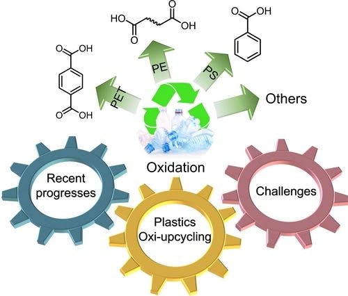 Recent Progresses and Challenges in Upcycling of Plastics through Selective Catalytic Oxidation