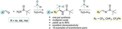 Effective and Scalable General Method for the Preparation of Enantiomeric (α‐Aminoalkyl)dimethylphosphine Oxides