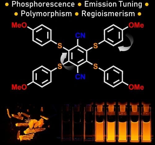 Regioisomers of Aromatic Thioethers with Aggregation‐Induced Phosphorescence