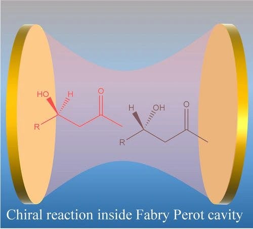 Cavity Catalysis of an Enantioselective Reaction under Vibrational Strong Coupling
