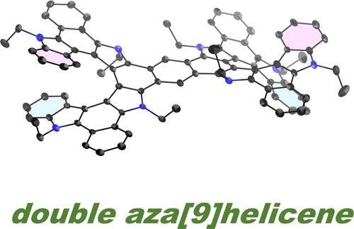 Benzannulated Double Aza[9]helicenes: Synthesis, Structures, and (Chir)optical Properties
