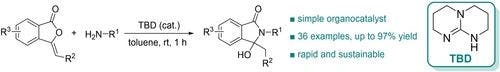 1,5,7‐Triazabicyclo[4.4.0]dec‐5‐ene (TBD): An Organocatalyst for Rapid Access to 3‐Hydroxyisoindolin‐1‐ones