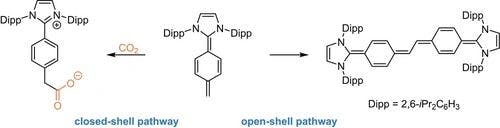 An N‐Heterocyclic Quinodimethane: A Strong Organic Lewis Base Exhibiting Diradical Reactivity