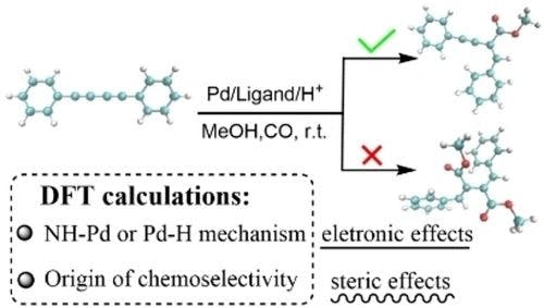 In Silico Investigation of Palladium‐Catalyzed Chemoselective Monoalkoxycarbonylation of 1,3‐diynes for Conjugated Enynes Synthesis