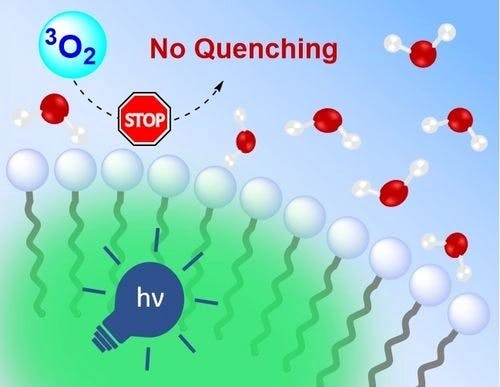Avoiding Oxygen Removal for Photochemical Reactions – towards Water as the Solvent