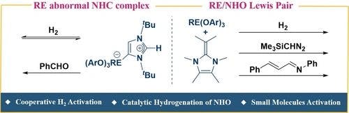 Frustrated Lewis Pair‐Type Reactivity of Intermolecular Rare‐Earth Aryloxide and N‐Heterocyclic Carbene/Olefin Combinations