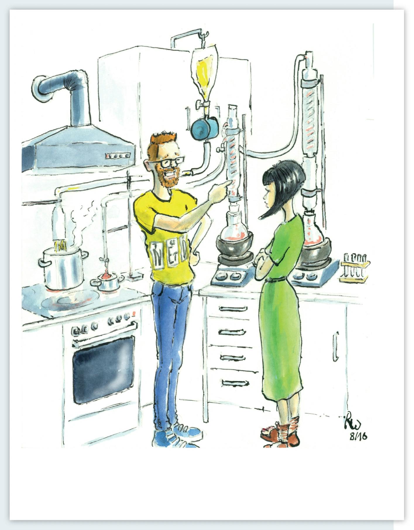 Ausgeforscht: Küche gegen Labor