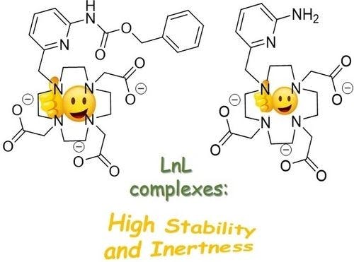 Structural, stability and relaxation features of lanthanide‐complexes designed for multimodal imaging detection of enzyme activities