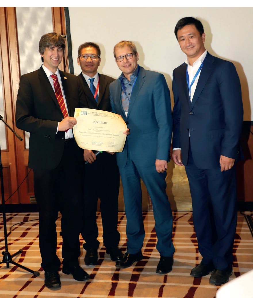 Chinesisch‐deutscher Preis für PhD‐Betreuer