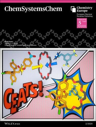Front Cover: Crown Ether Active Template Synthesis of Rotaxanes (ChemSystemsChem 2/2024)