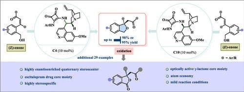 An Organocatalytic Highly Enantioselective Stereospecific Synthesis of 1,1‐Disubstituted‐1,3‐Dihydroisobenzofurans