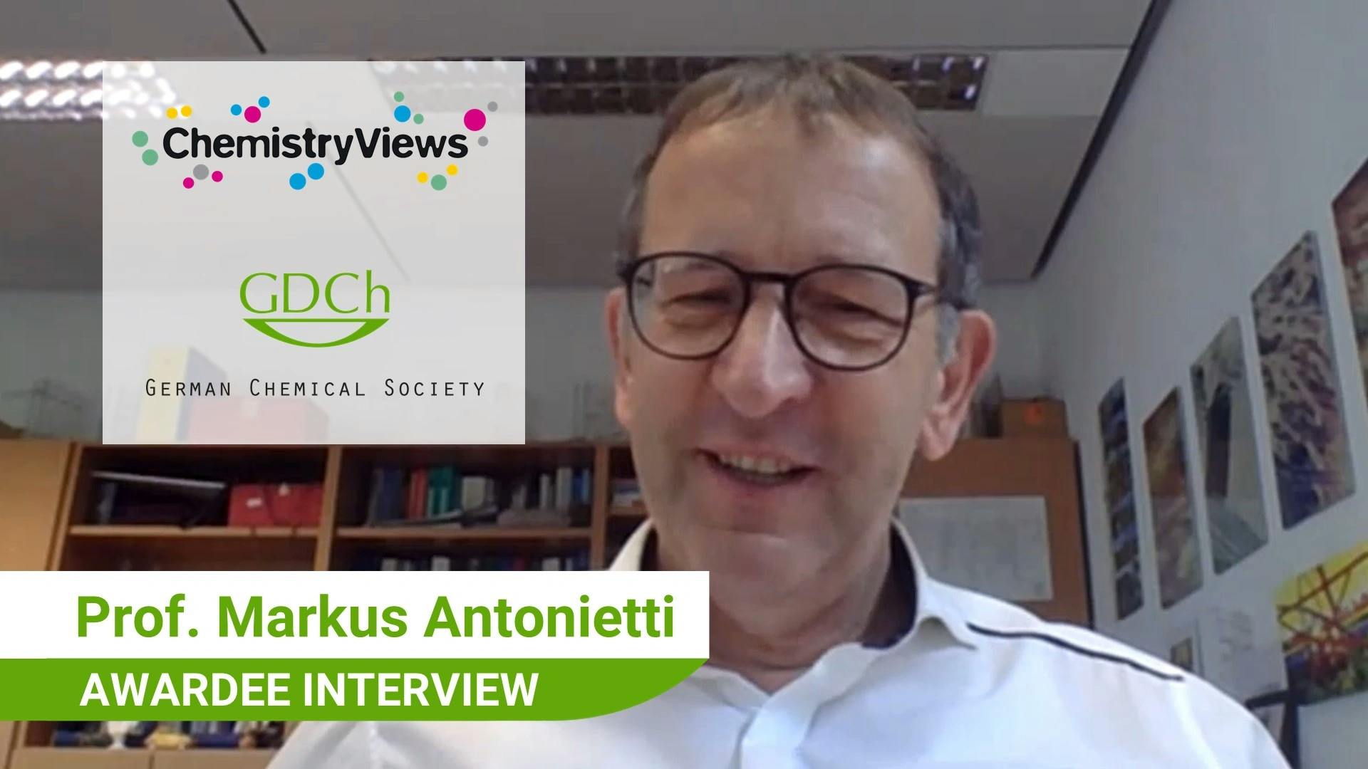 Video: Preisträger-Interview mit Markus Antonietti
